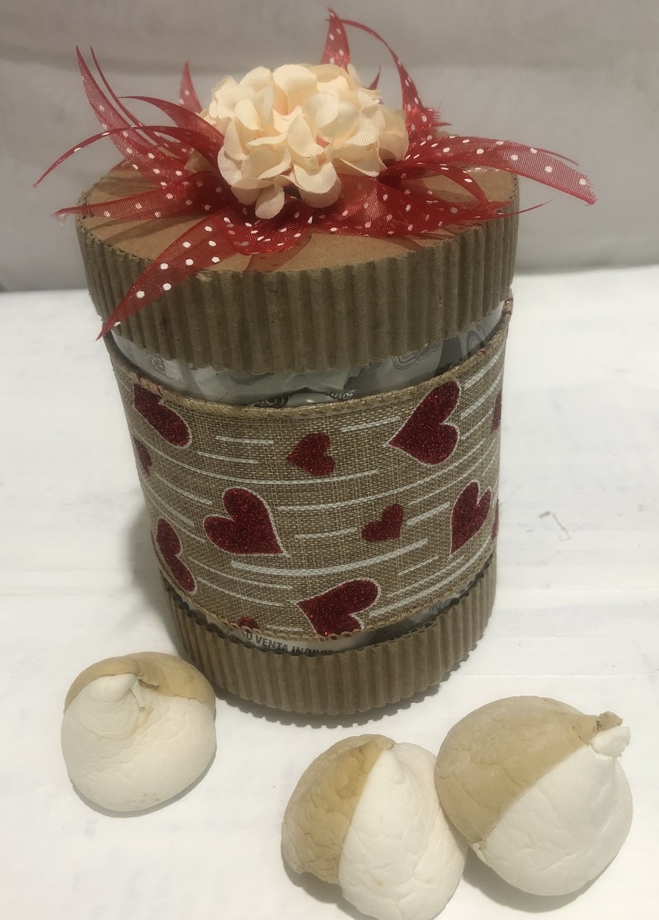 Cilindro PVC con tapa de cartón